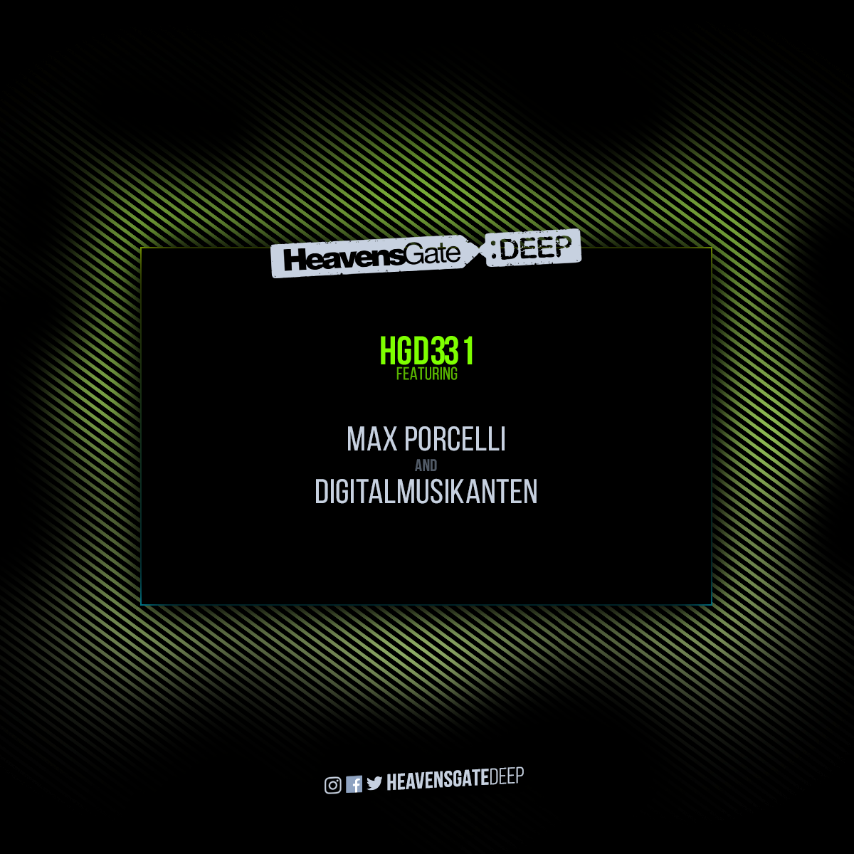 HGD 331 - Dec 2018 - Max Porcelli Minimal Deep Tech Mix